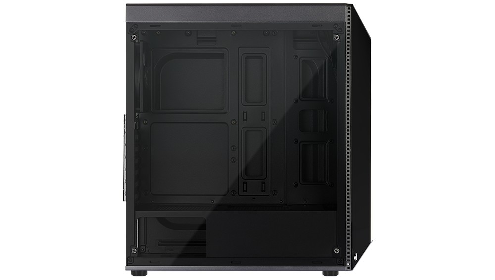 Számítógépház Aerocool Shard TG RGB ATX Fekete Edzett üveg