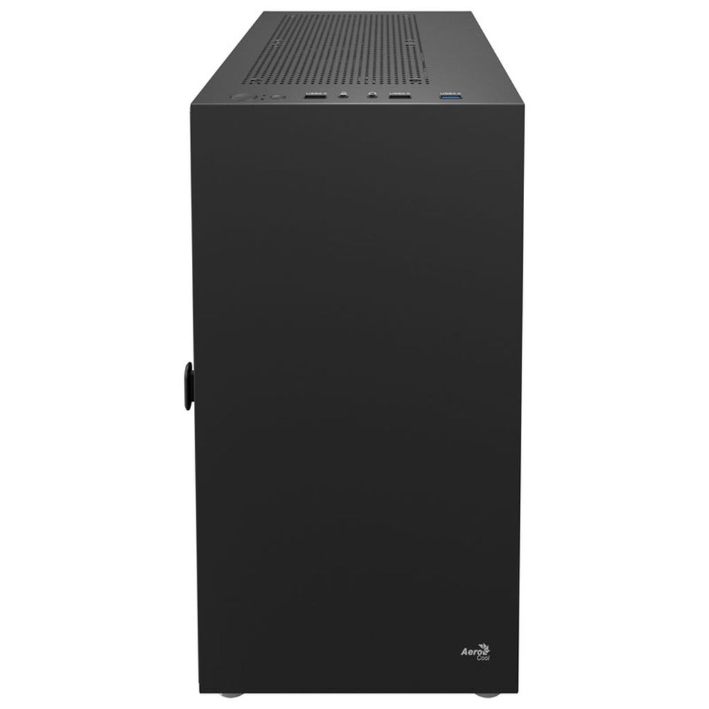 Aerocool CS-111-G-BK-v1 Mini-Tower, Tempered Glass - black