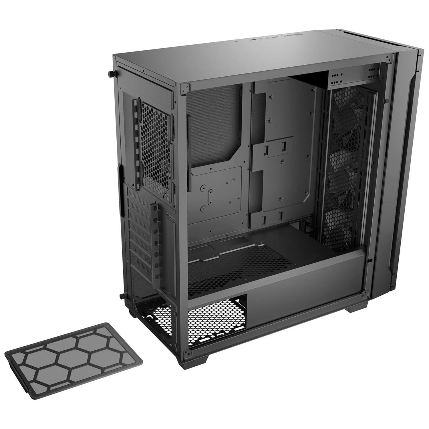 Számítógépház Antec P10C, Midi-Tower, szigetelt, ATX - Fekete