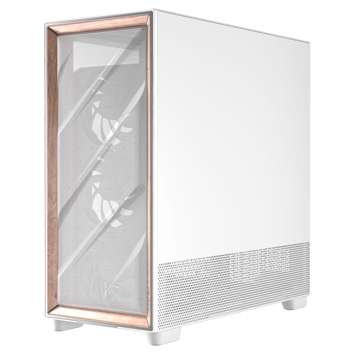 Antec Flux Pro PC Case, full tower, E-ATX, tempered glass – white