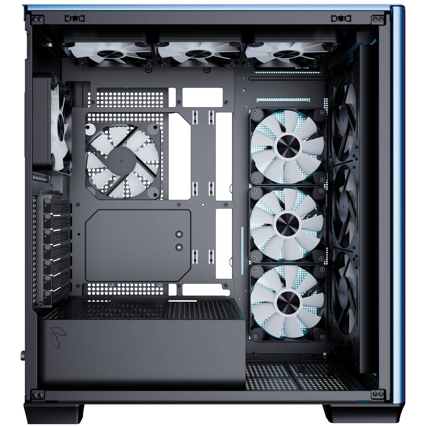 Számítógépház APNX Creator C1-R, Midi-Tower, ATX, edzett üveg - fekete