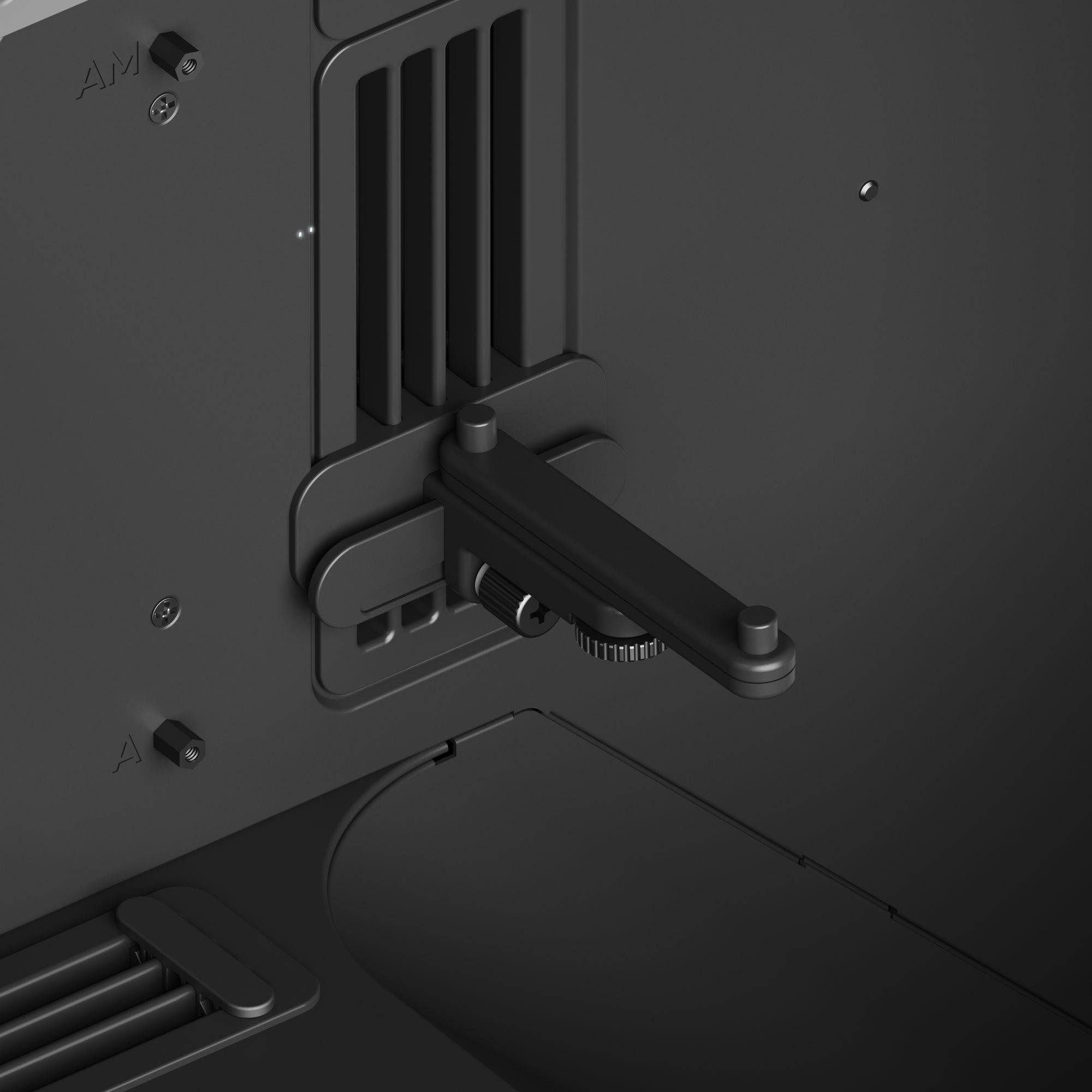 HAVN BF 360 PC Case, Midi-Tower, E-ATX, Tempered Glass - Black