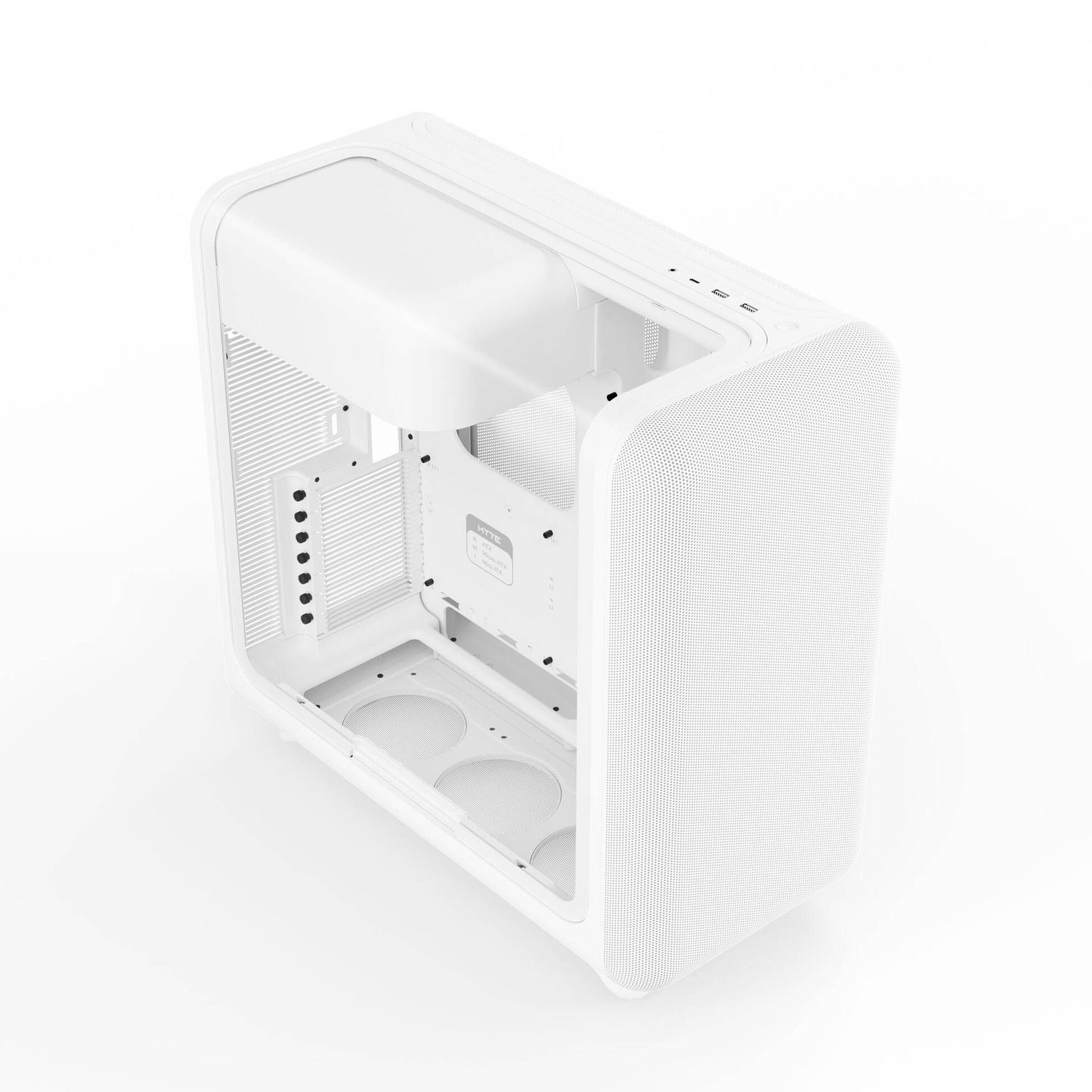 HYTE X50 Midi Tower PC Case - Snow White