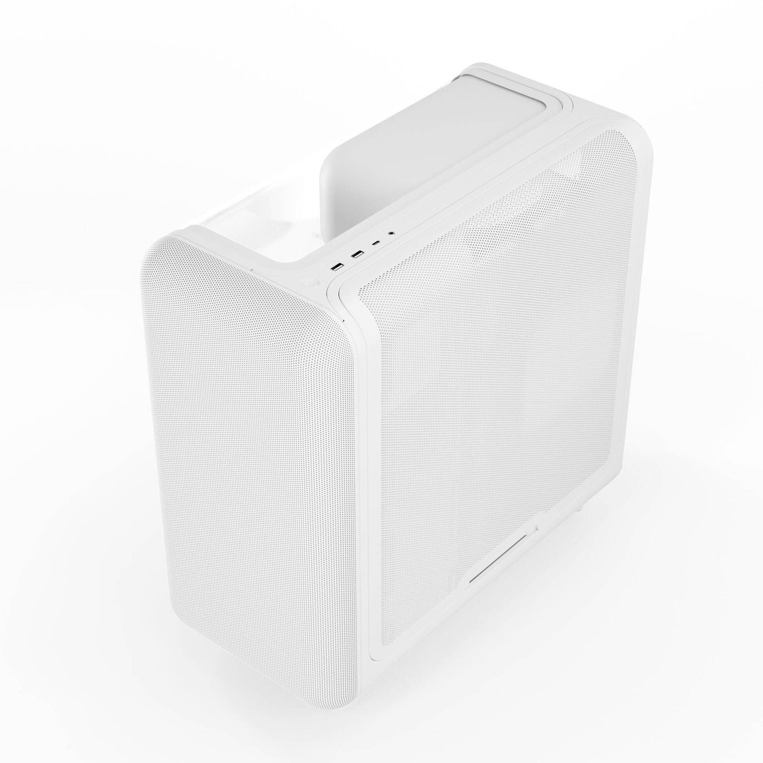 HYTE X50 Midi Tower PC Case - Snow White