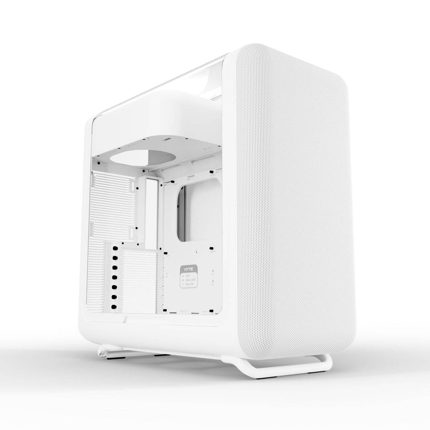 HYTE X50 Midi Tower PC Case - Snow White