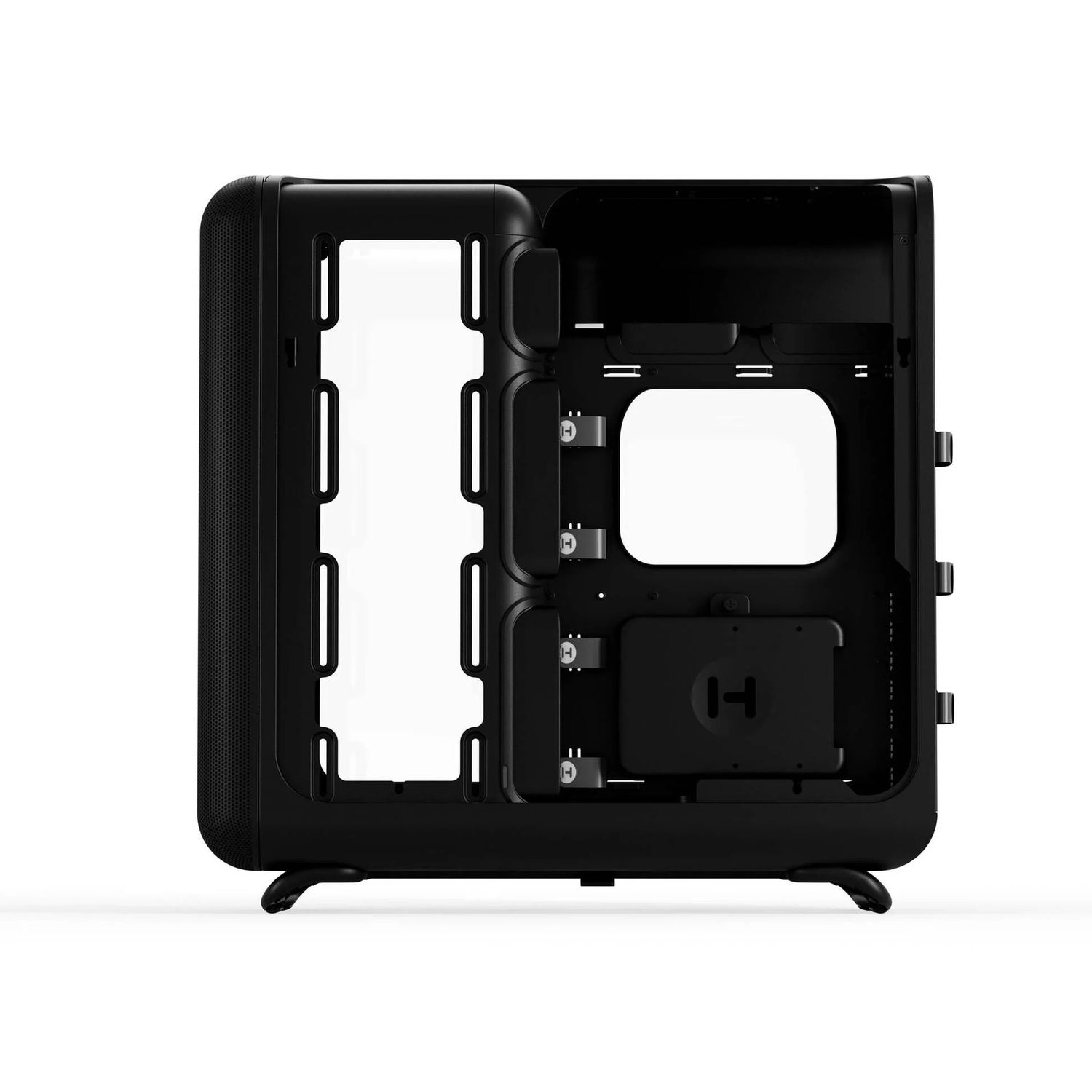 HYTE X50 Midi Tower PC Case - Pitch Black, Black