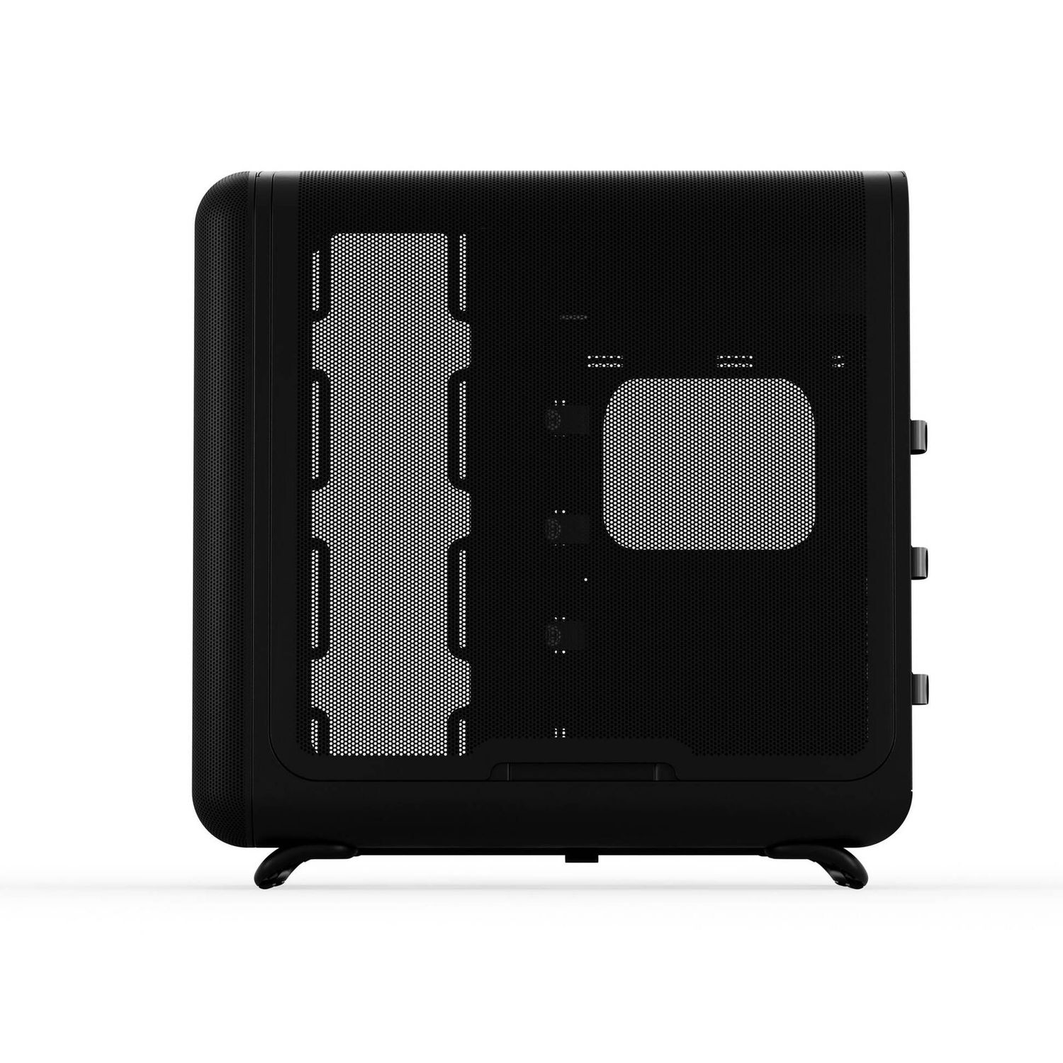 HYTE X50 Midi Tower PC Case - Pitch Black, Black