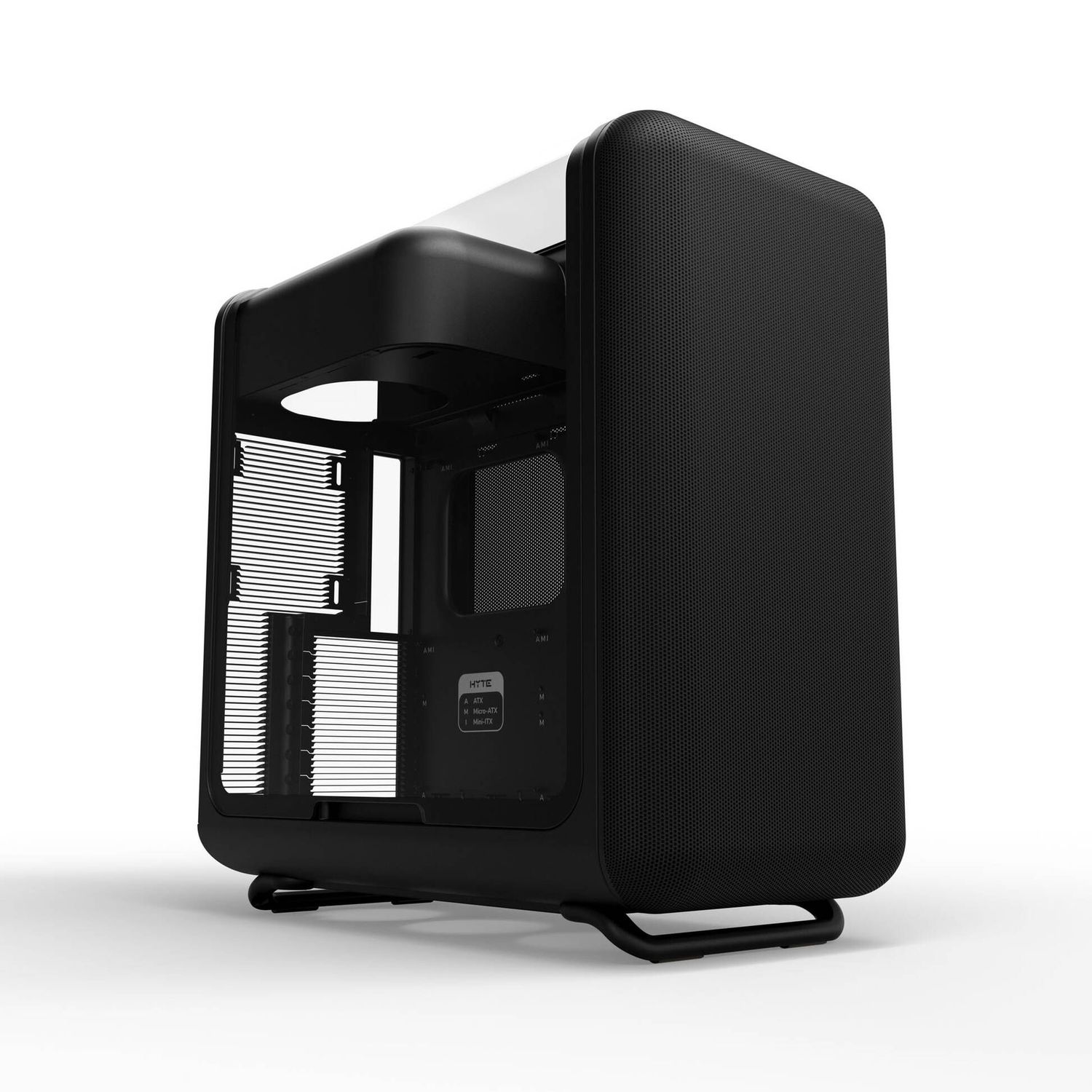 HYTE X50 Midi Tower PC Case - Pitch Black, Black
