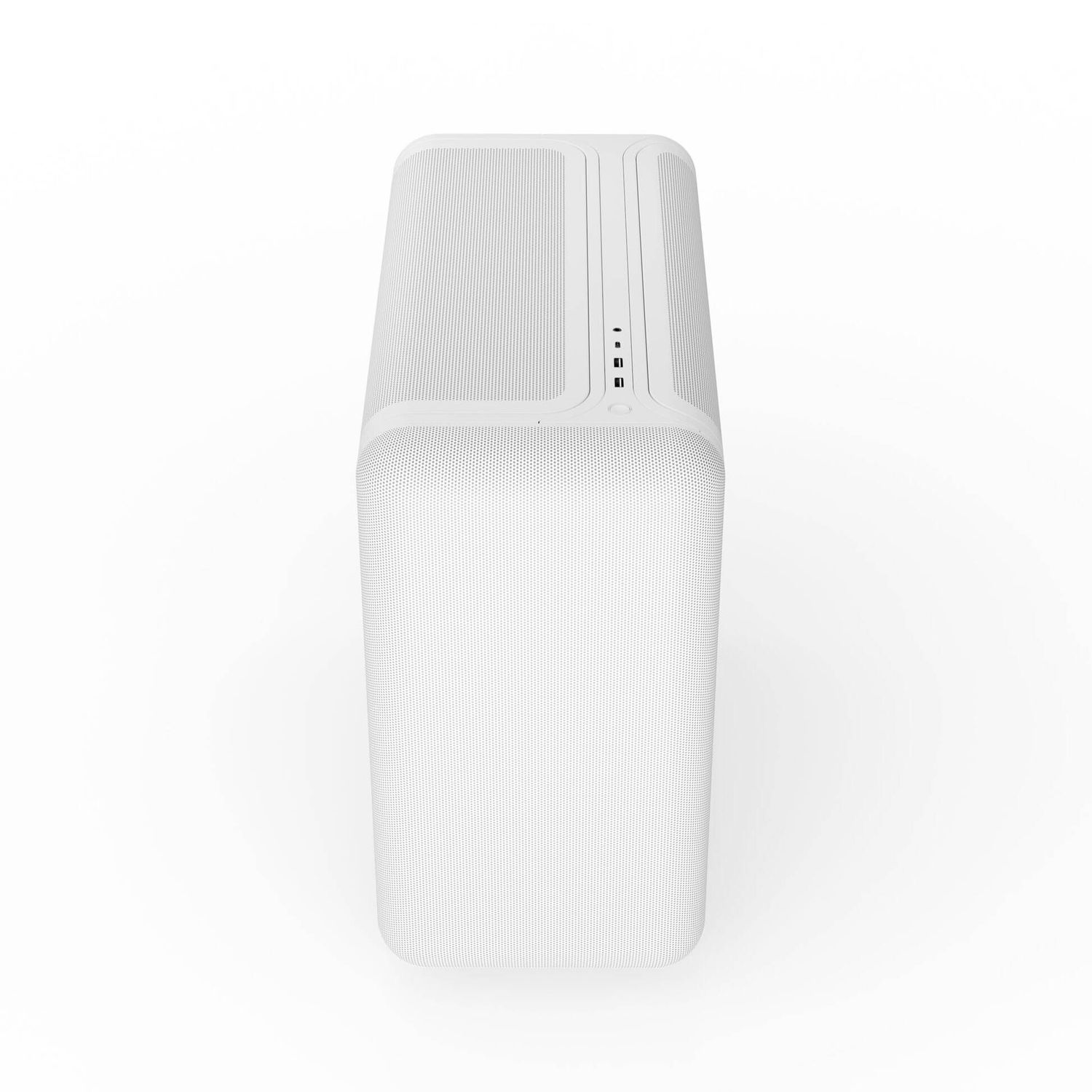 HYTE X50 Air Midi Tower PC Case - Snow White, White