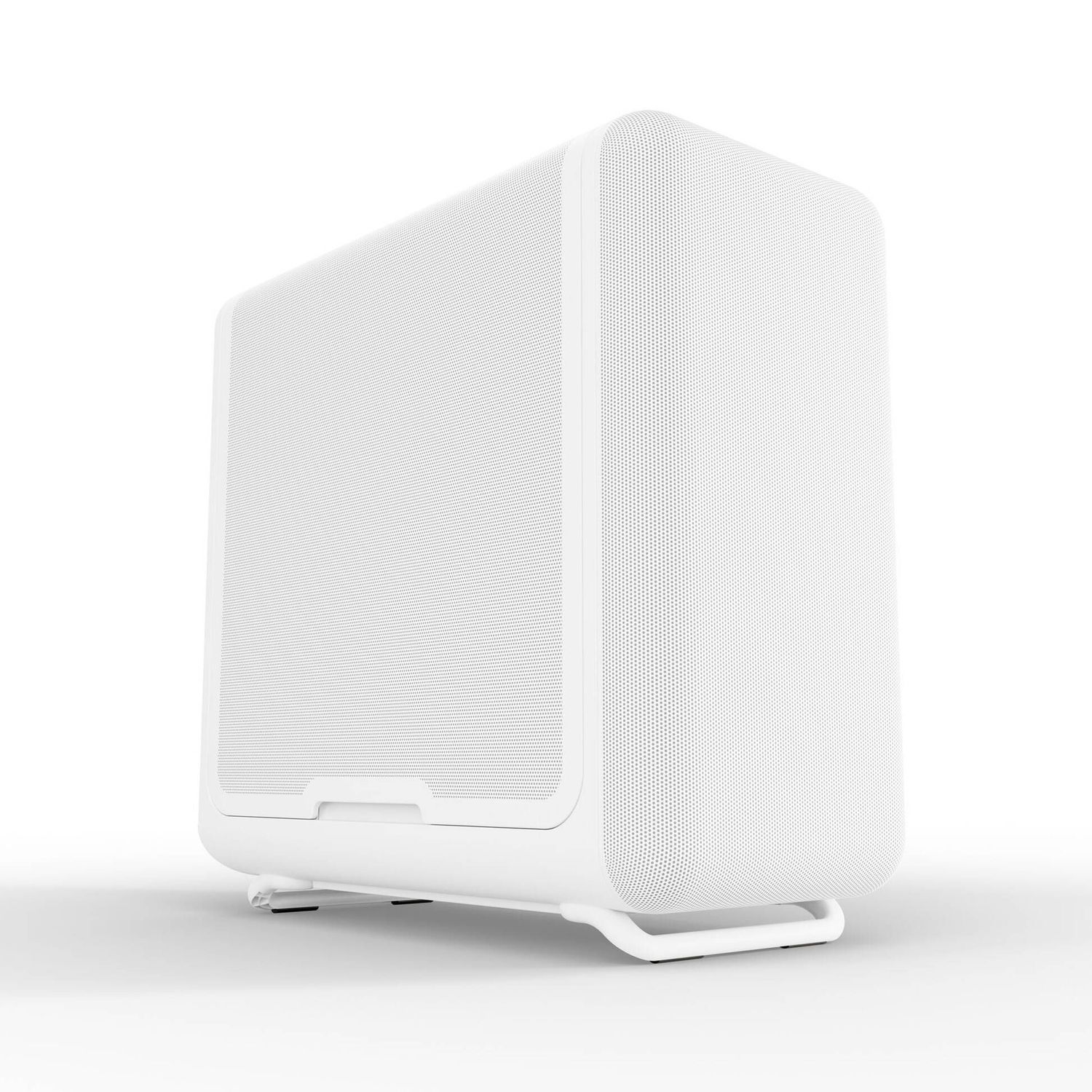 HYTE X50 Air Midi Tower PC Case - Snow White, White
