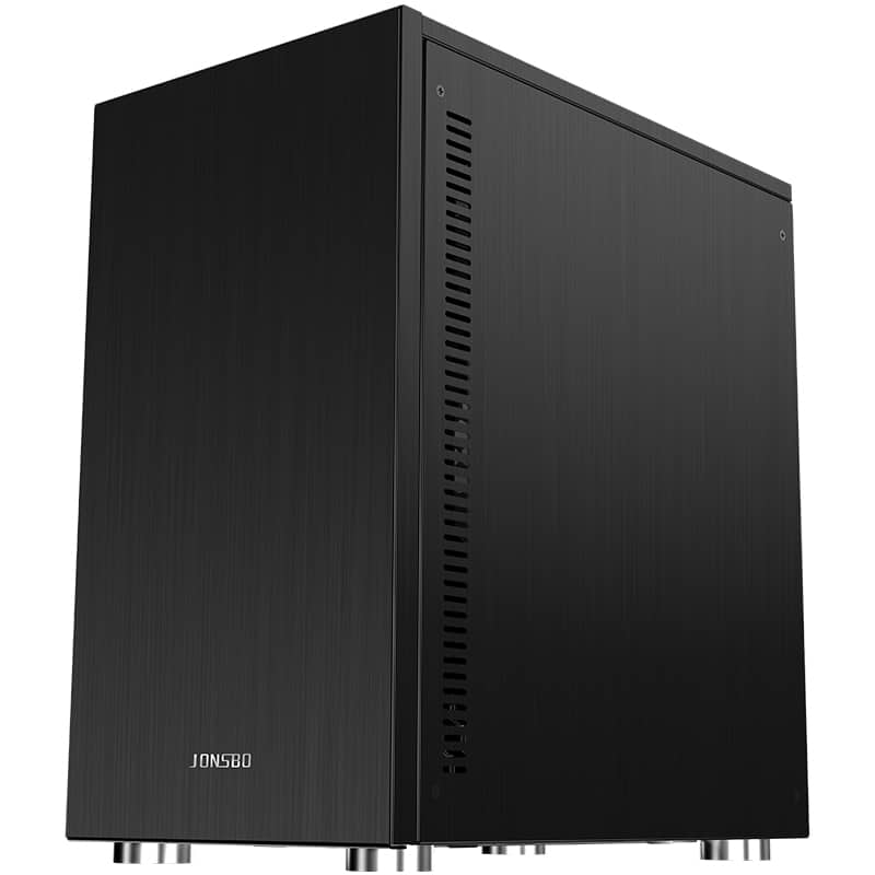 Számítógépház Jonsbo C3 Plus mATX Fekete Edzett üveg