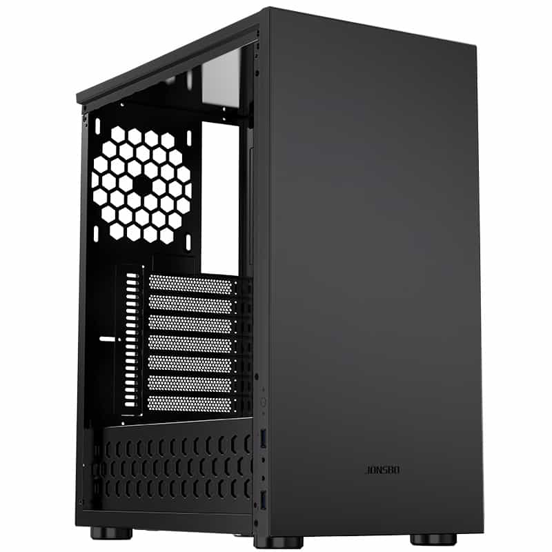 Case   Jonsbo   Jonsbo C5 Atx Silver Tempered Glass