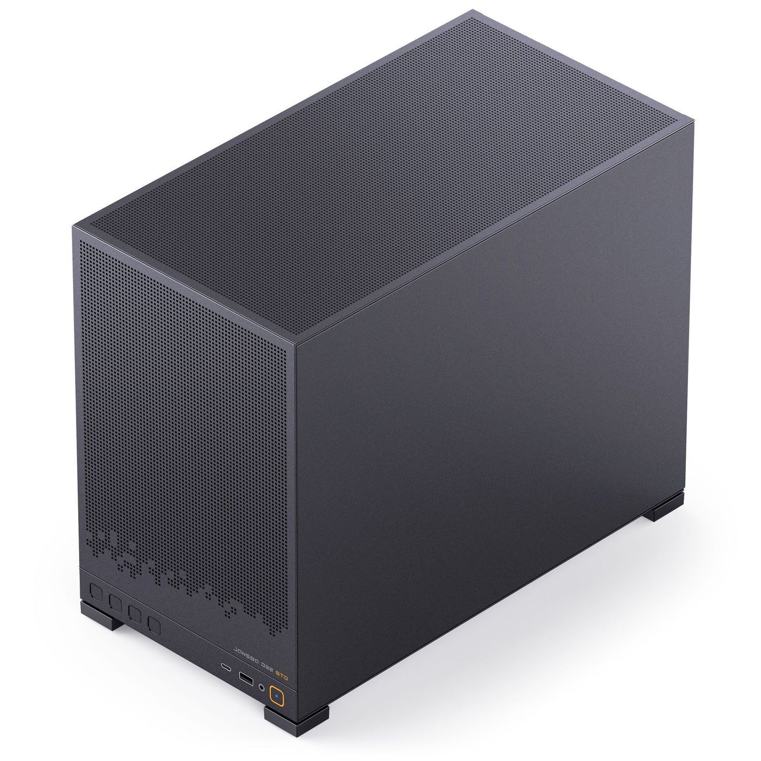 Számítógépház Jonsbo D32 STD Hálós PC ház, Mini ház, mATX - Fekete