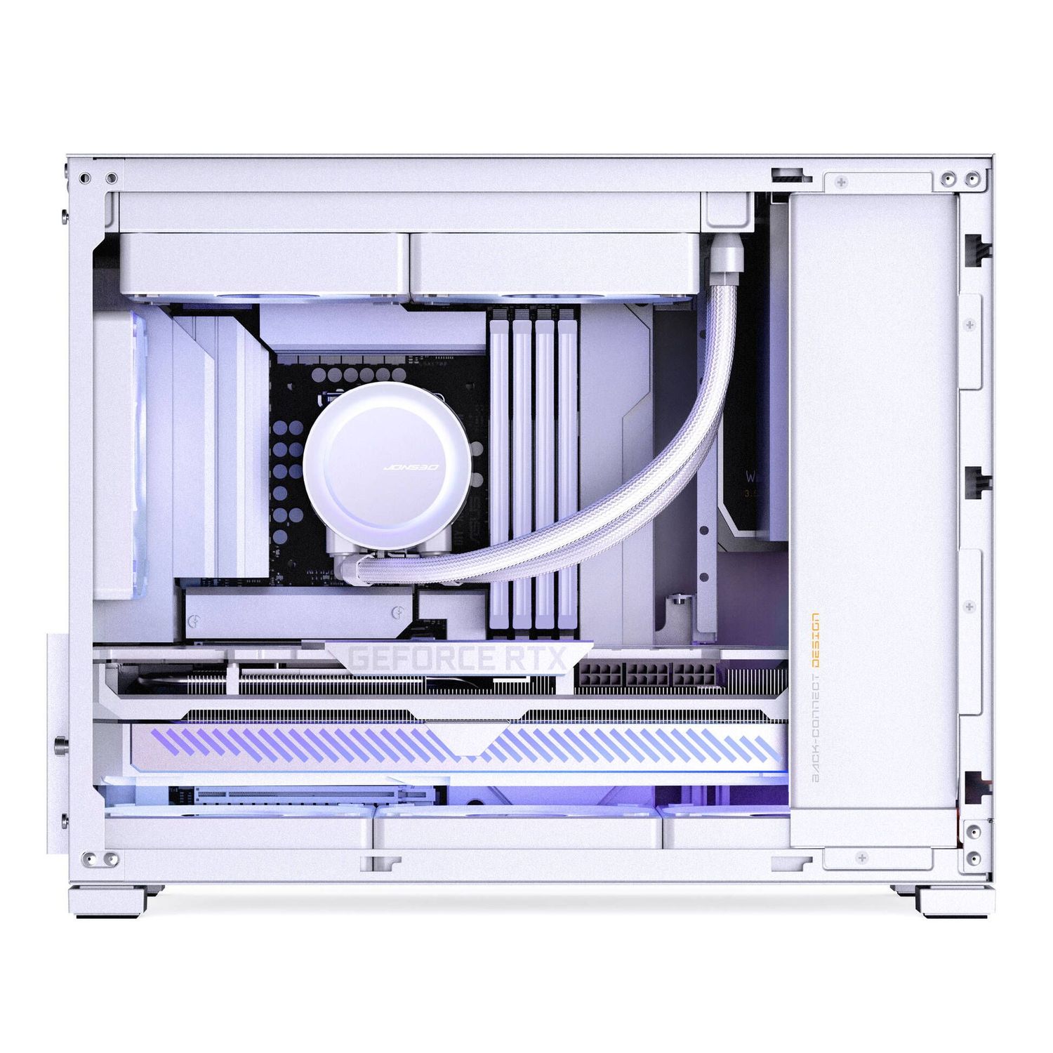 Jonsbo D32 STD Mesh PC case, mini case, mATX - white