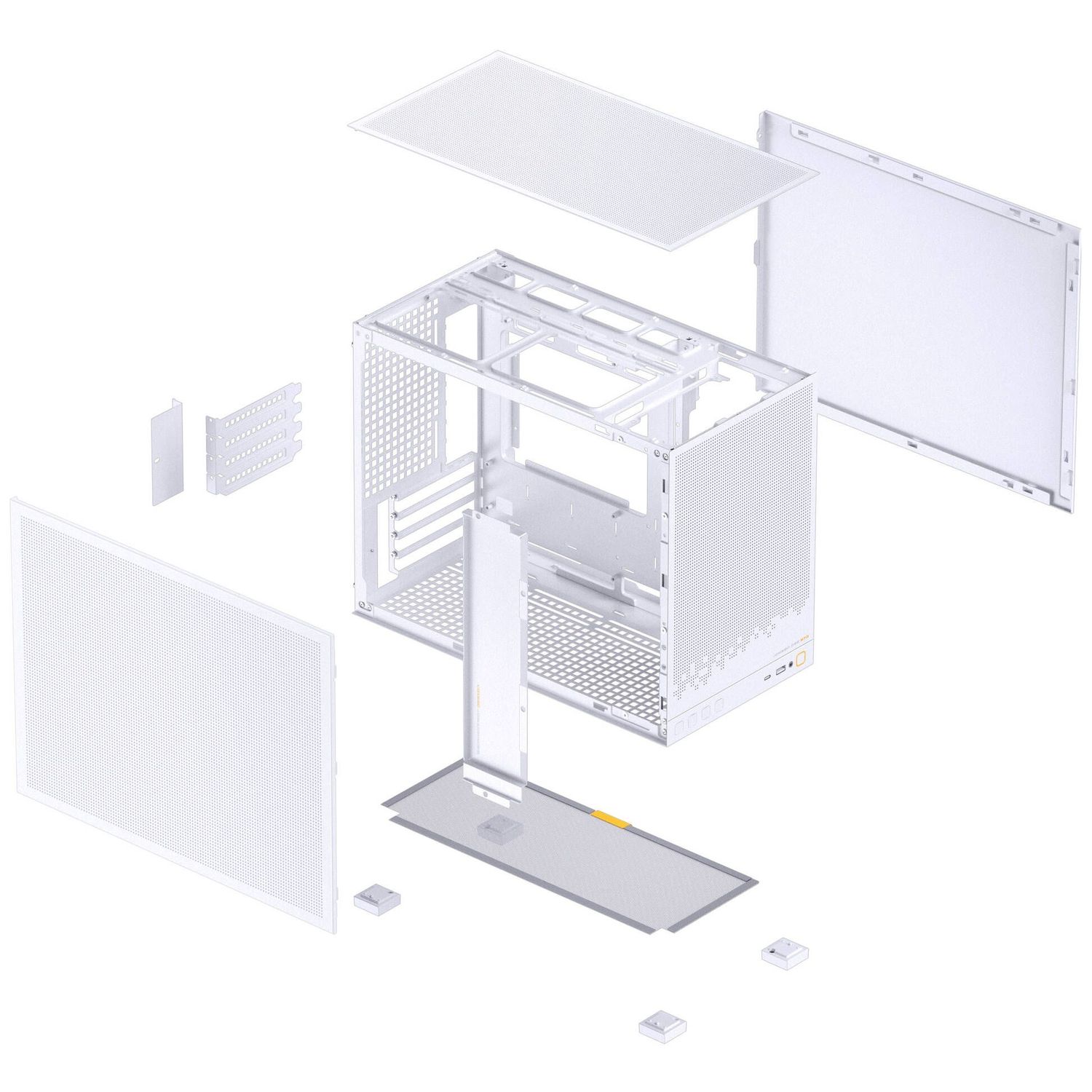 Jonsbo D32 STD Mesh PC case, mini case, mATX - white