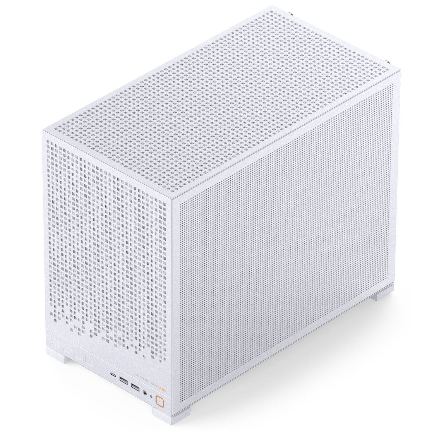 Jonsbo D32 PRO White PC Case, Mini Case, mATX, Tempered Glass - white