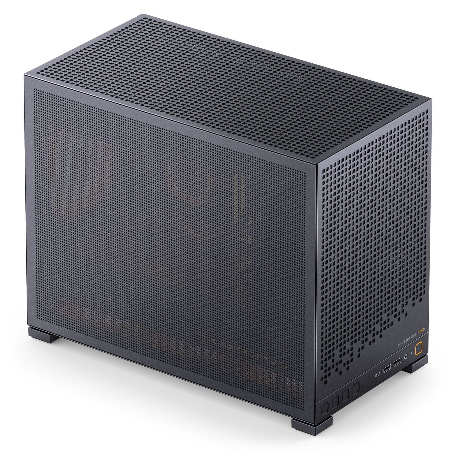 Számítógépház Jonsbo D32 PRO Mesh PC Ház, Mini Ház, mATX - Fekete