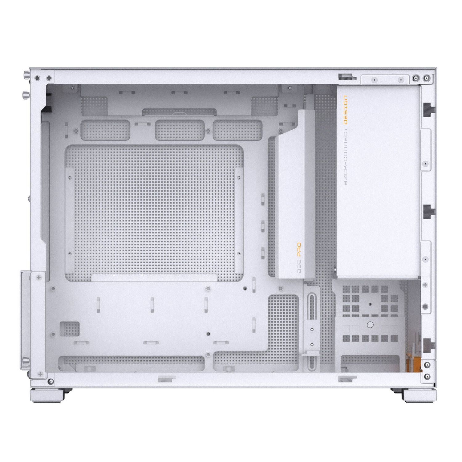 Jonsbo D32 PRO Mesh PC case, mini case, mATX - white