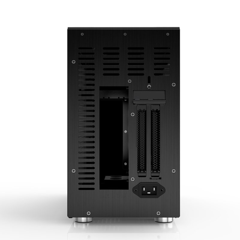 Számítógépház Jonsbo V10 ITX Fekete Edzett üveg