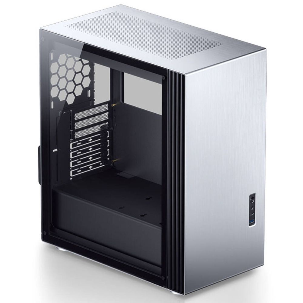 Jonsbo U6 Window PC Case, Midi-Tower, ATX, Tempered Glass - Silver