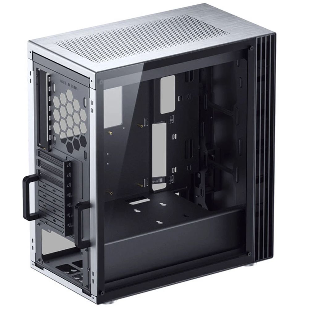 Jonsbo U6 Window PC Case, Midi-Tower, ATX, Tempered Glass - Silver