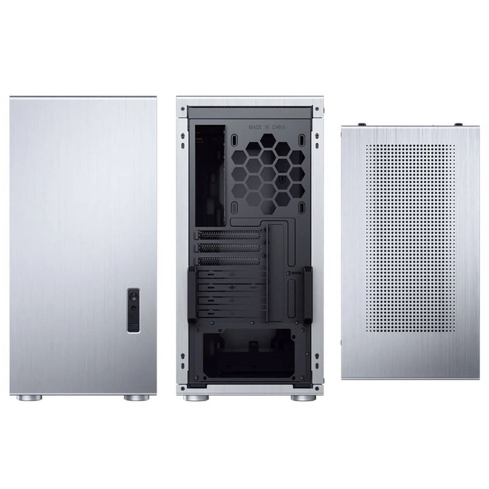 Jonsbo U6 Window PC Case, Midi-Tower, ATX, Tempered Glass - Silver