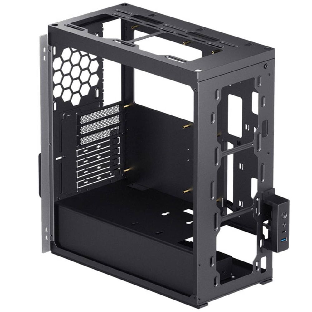 Jonsbo U6 Window PC Case, Midi-Tower, ATX, Tempered Glass - Silver