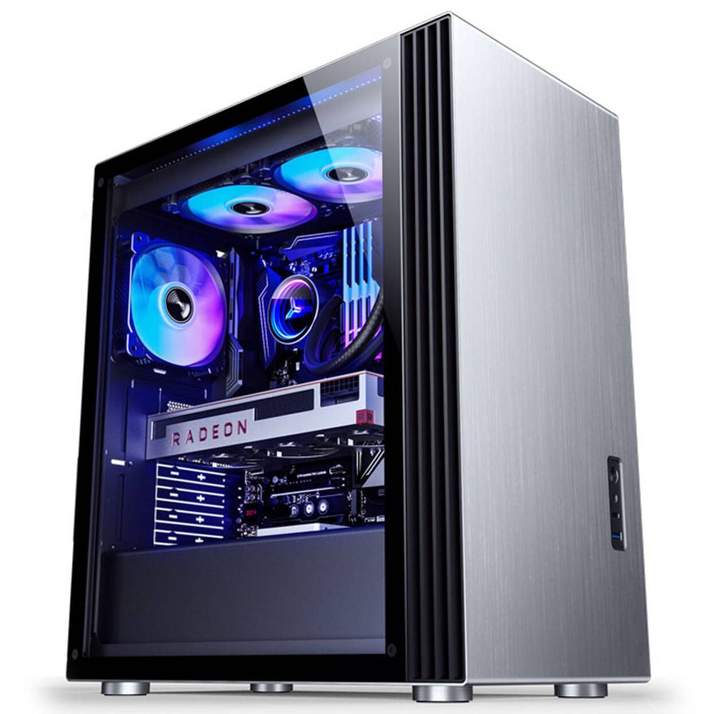 Jonsbo U6 Window PC Case, Midi-Tower, ATX, Tempered Glass - Silver