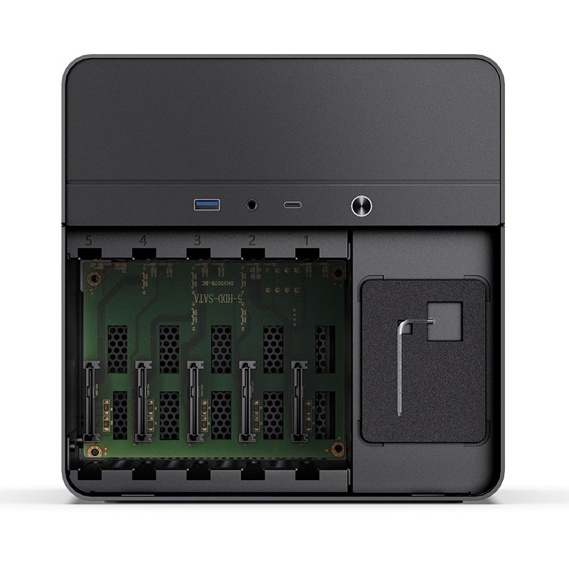 Számítógépház Jonsbo N2 Mini-iTX Fekete