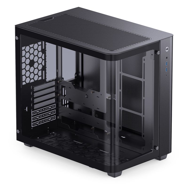 Jonsbo TK-3 - mATX, tempered glass, Black