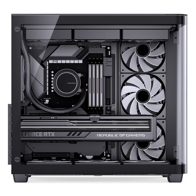 Jonsbo TK-3 - mATX, tempered glass, Black