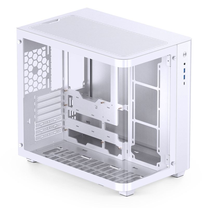 Jonsbo TK-3 - mATX, tempered glass, White