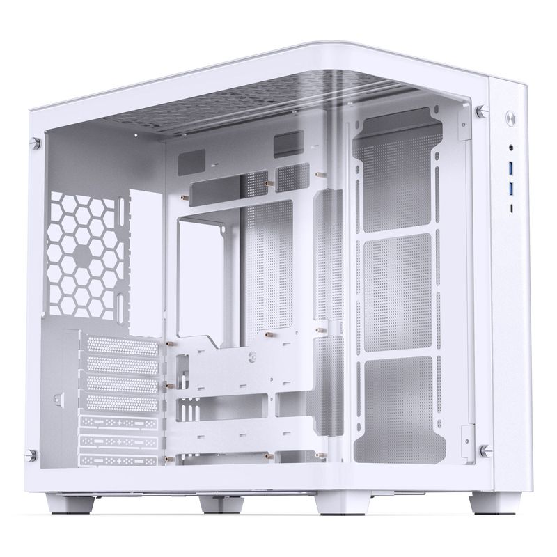 Jonsbo TK-3 - mATX, tempered glass, White