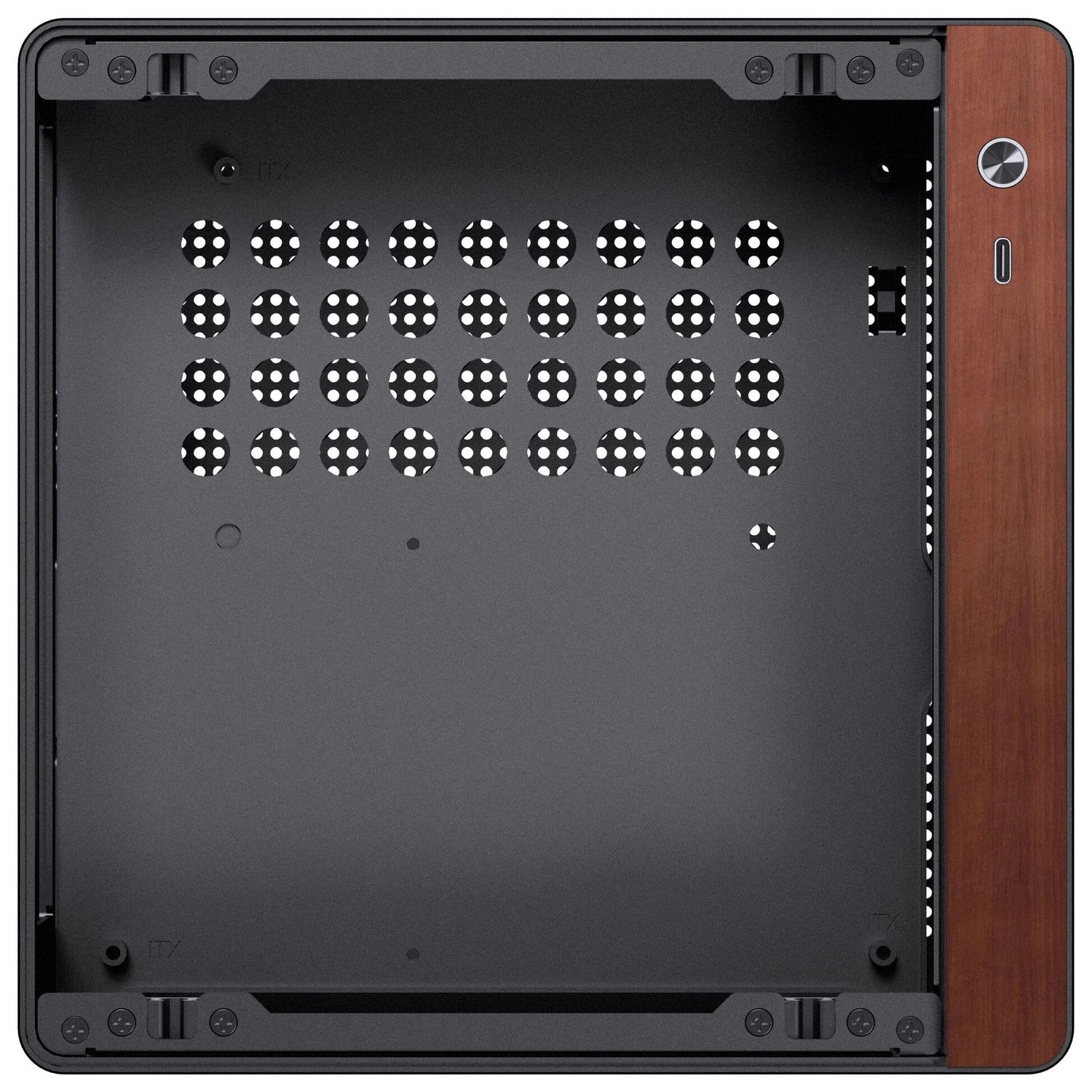 Jonsbo N10 PC case, mini-tower, mini-ITX - black