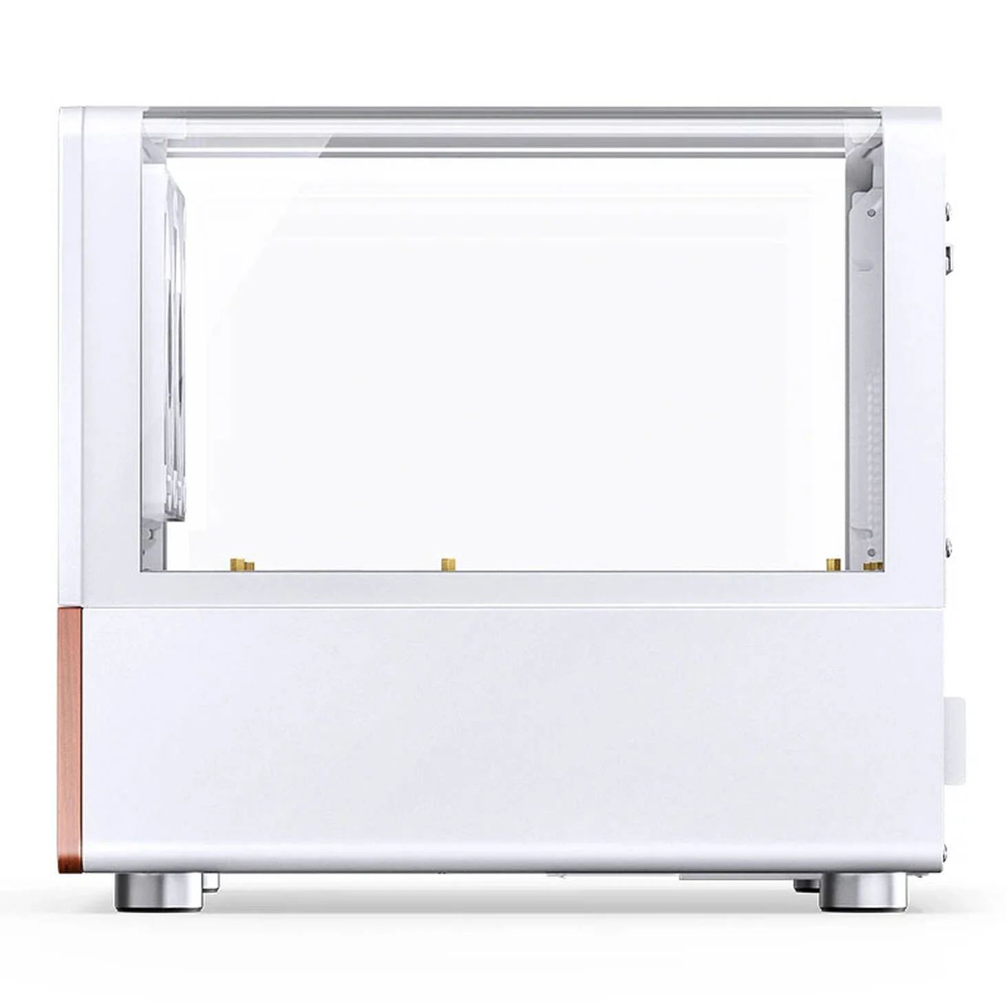 Számítógépház Jonsbo V12, Mini-Tower, Micro-ATX - fehér