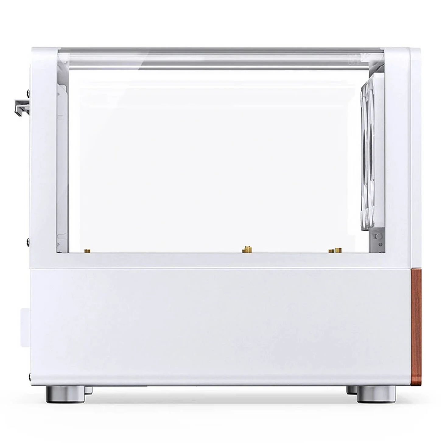 Számítógépház Jonsbo V12, Mini-Tower, Micro-ATX - fehér