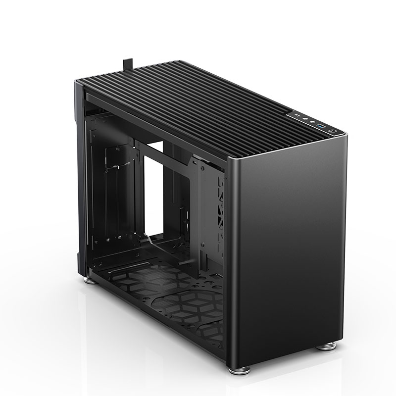 Számítógépház Jonsplus i100 Pro ITX Fekete