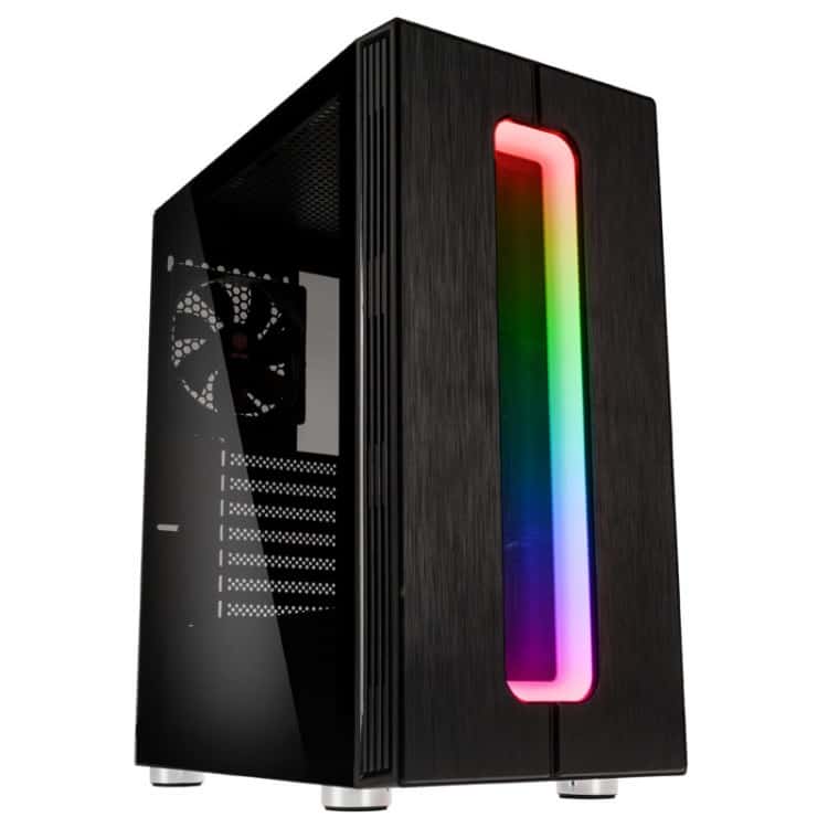 Számítógépház Kolink Nimbus RGB ATX Edzett üveg Fekete