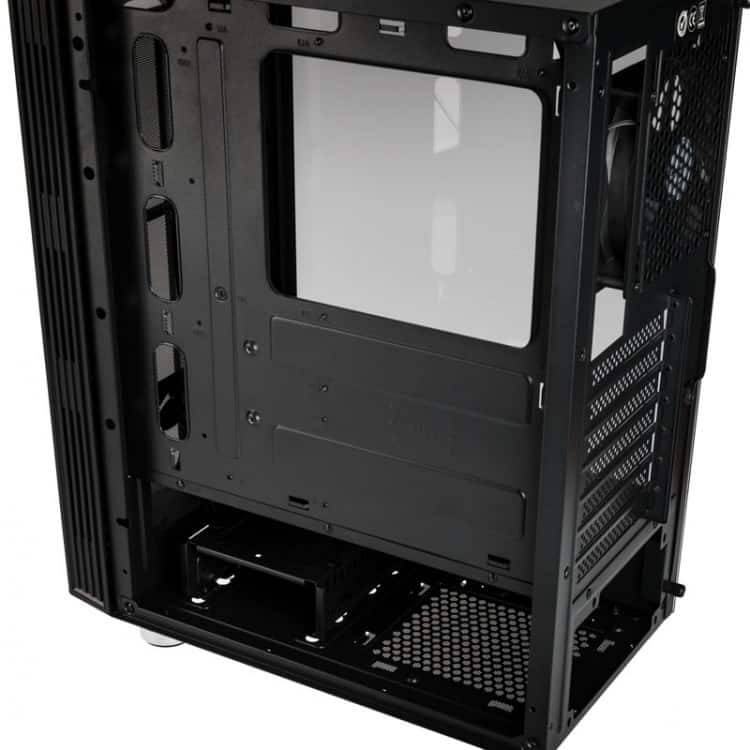 Számítógépház Kolink Nimbus RGB ATX Edzett üveg Fekete