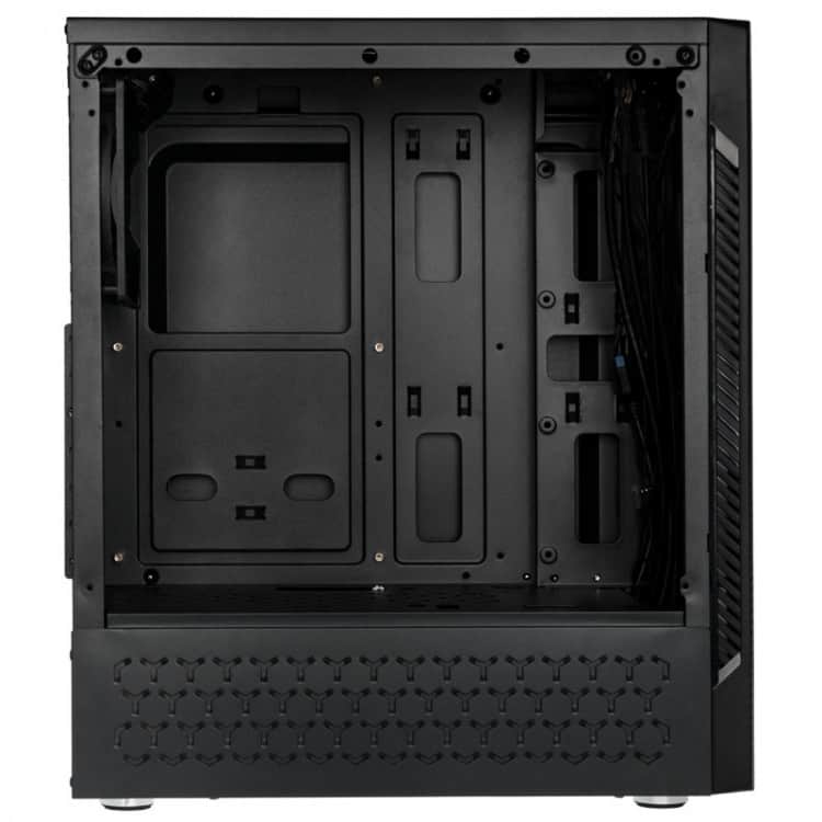 Számítógépház Kolink Inspire K5 RGB ATX Edzett üveg Fekete