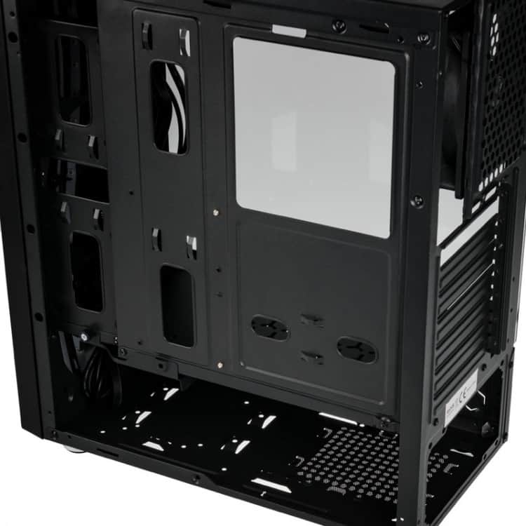 Számítógépház Kolink Inspire K5 RGB ATX Edzett üveg Fekete