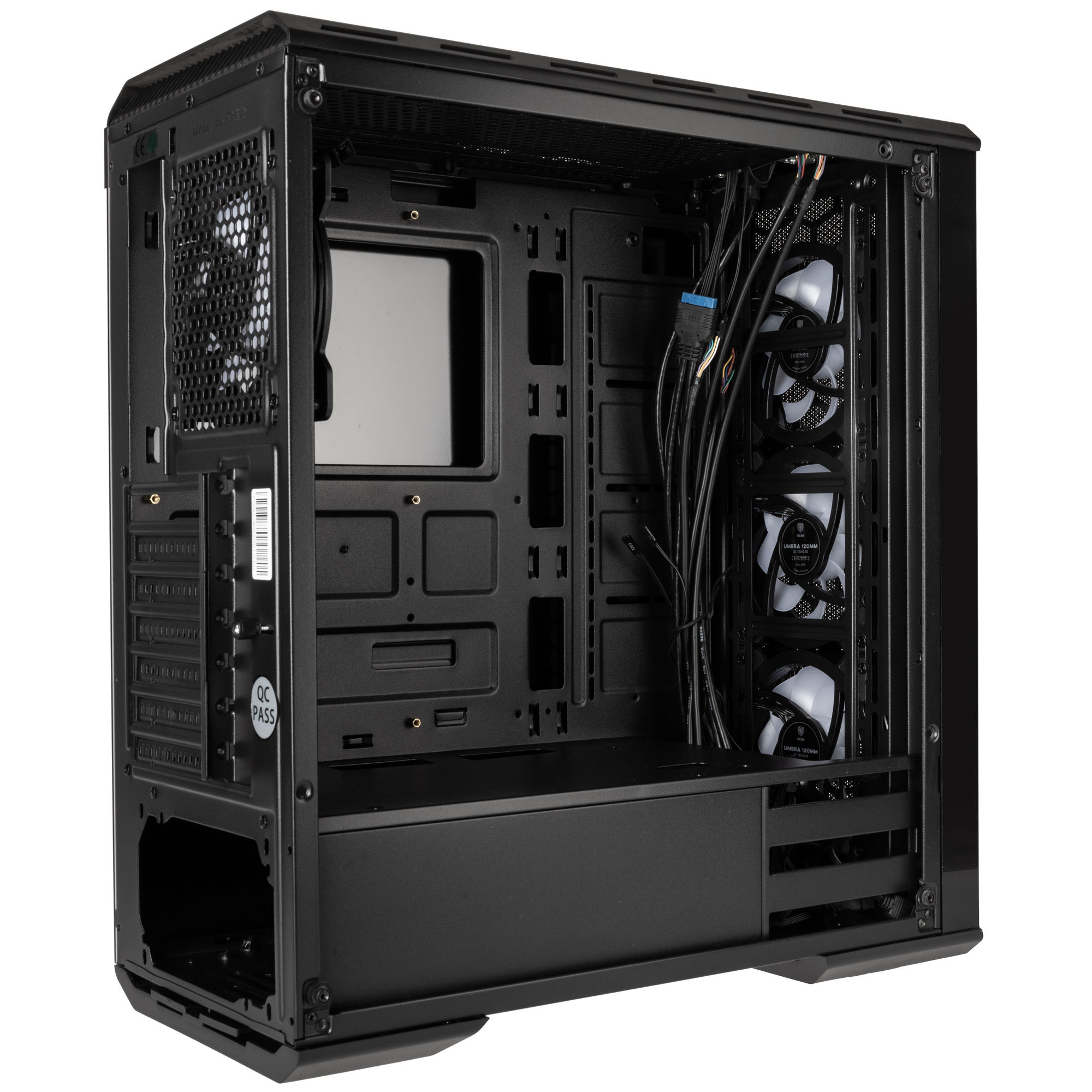 Számítógépház Kolink Levante V2 ARGB E-ATX Edzett üveg Fekete