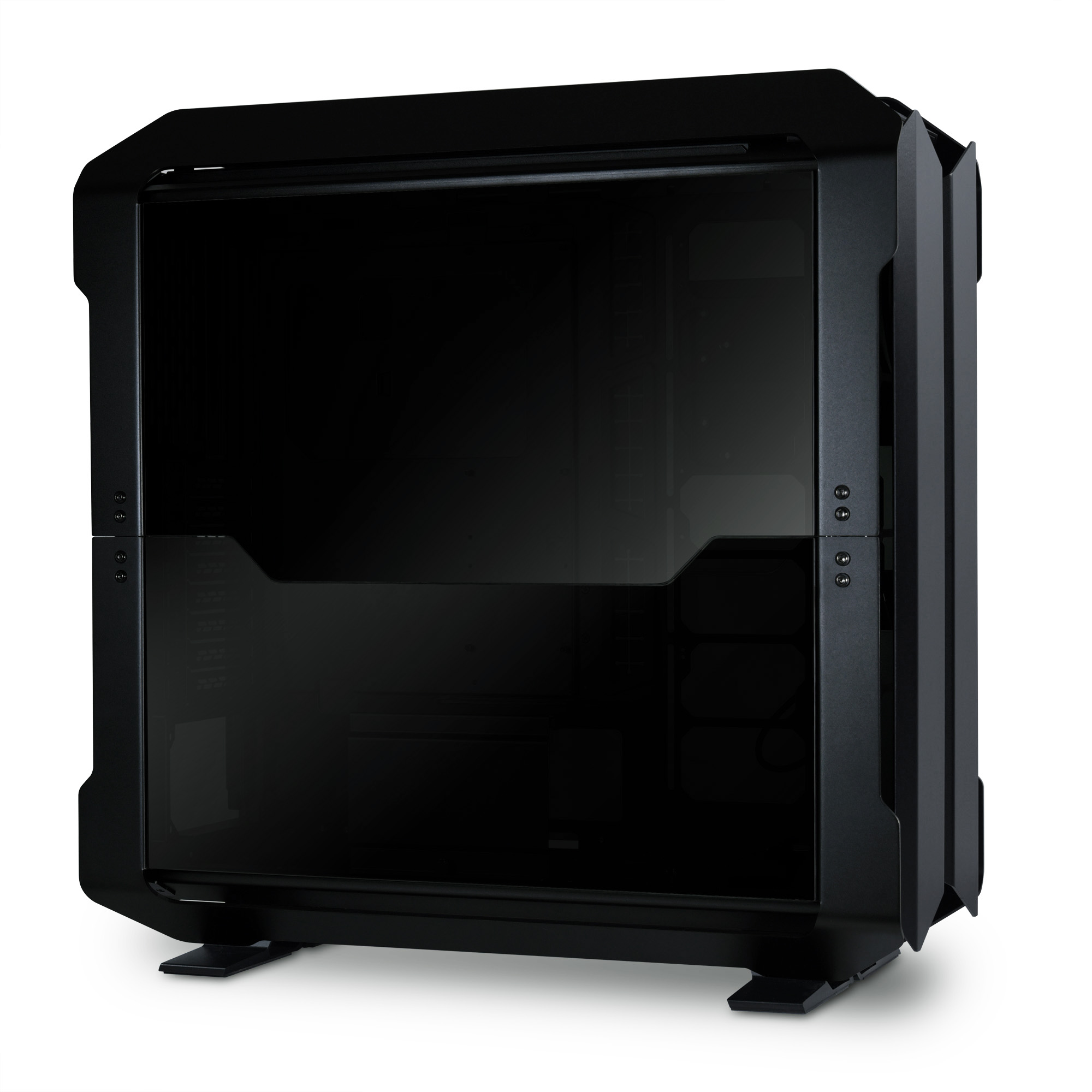 Számítógépház Lian Li Odyssey X E-ATX Fekete Edzett üveg
