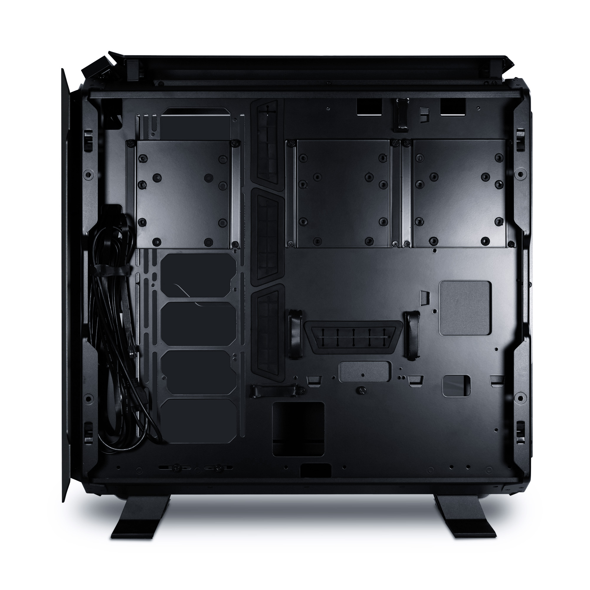 Számítógépház Lian Li Odyssey X E-ATX Fekete Edzett üveg