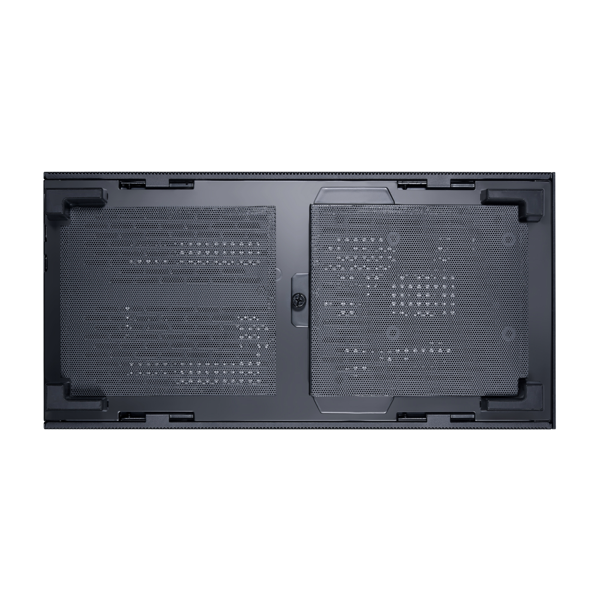 Számítógépház Lian Li Q58 X4 ITX Fekete Edzett üveg PCIE 4.0 Edition