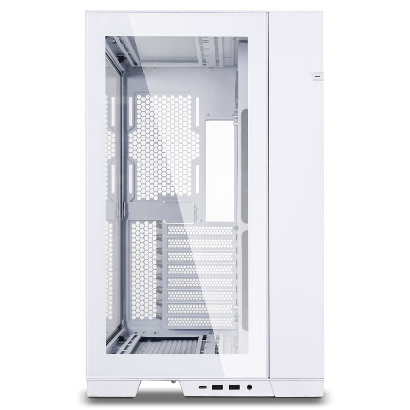Lian Li O11 Dynamic EVO, Tempered Glass - White