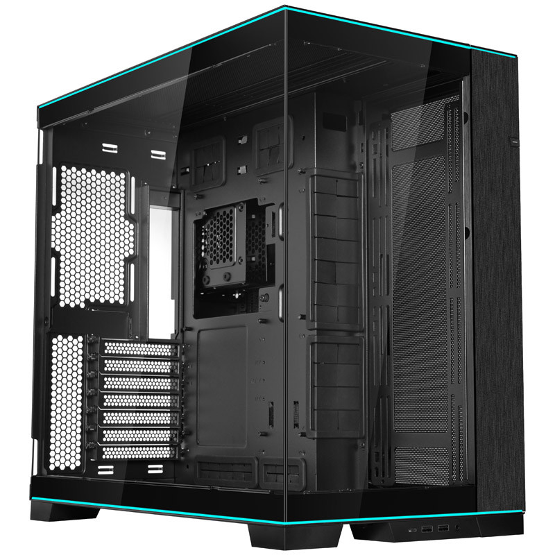 Számítógépház Lian Li PC-O11D EVO RGB E-ATX Fekete Edzett üveg