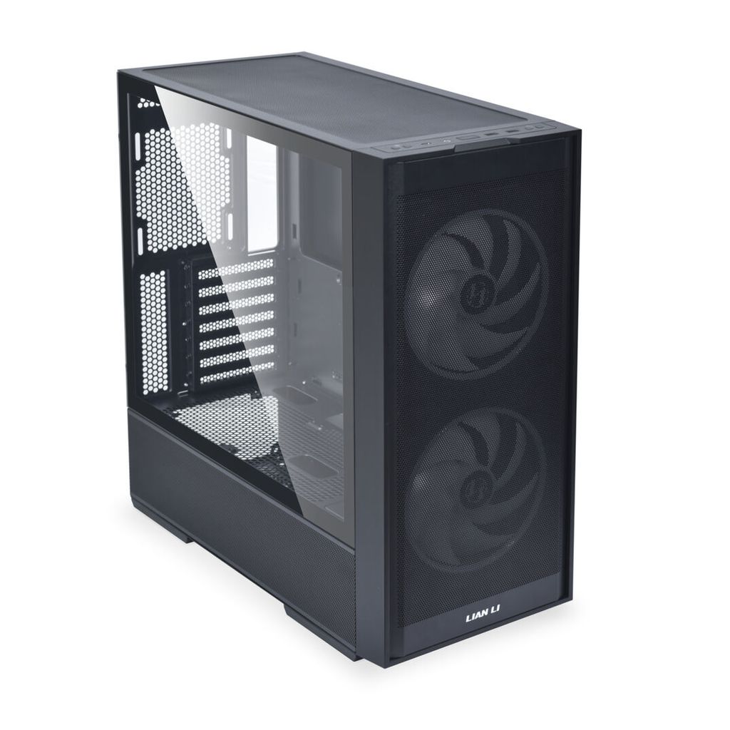 Lian Li LANCOOL 206, Midi-Tower, ATX, Tempered Glass - black