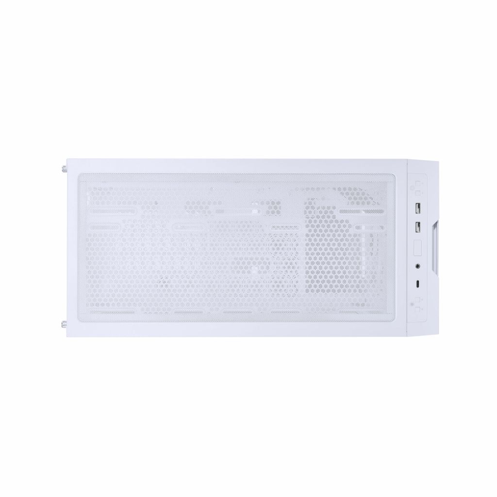 Lian Li LANCOOL 206, Midi-Tower, ATX, Tempered Glass - white