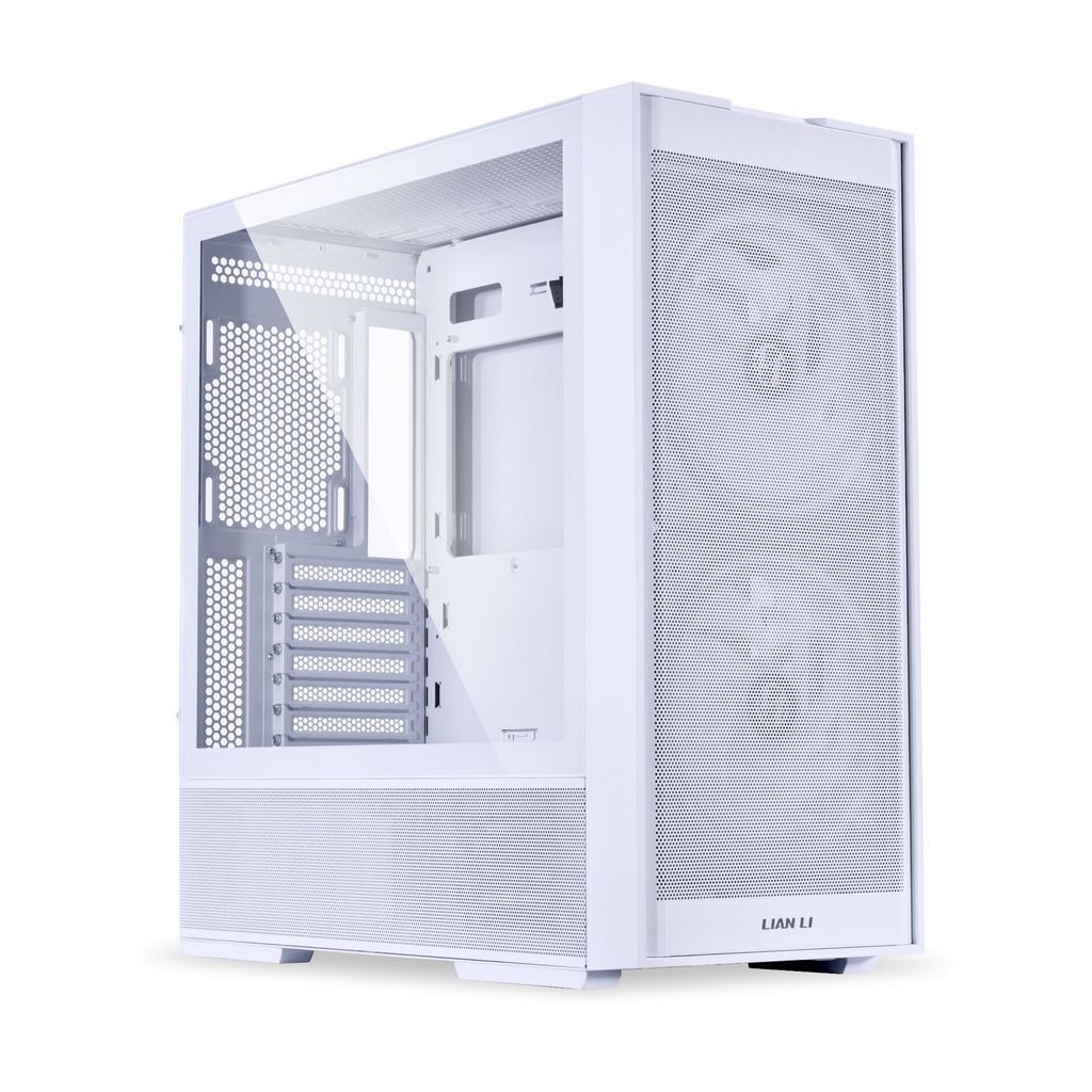 Lian Li LANCOOL 206, Midi-Tower, ATX, Tempered Glass - white